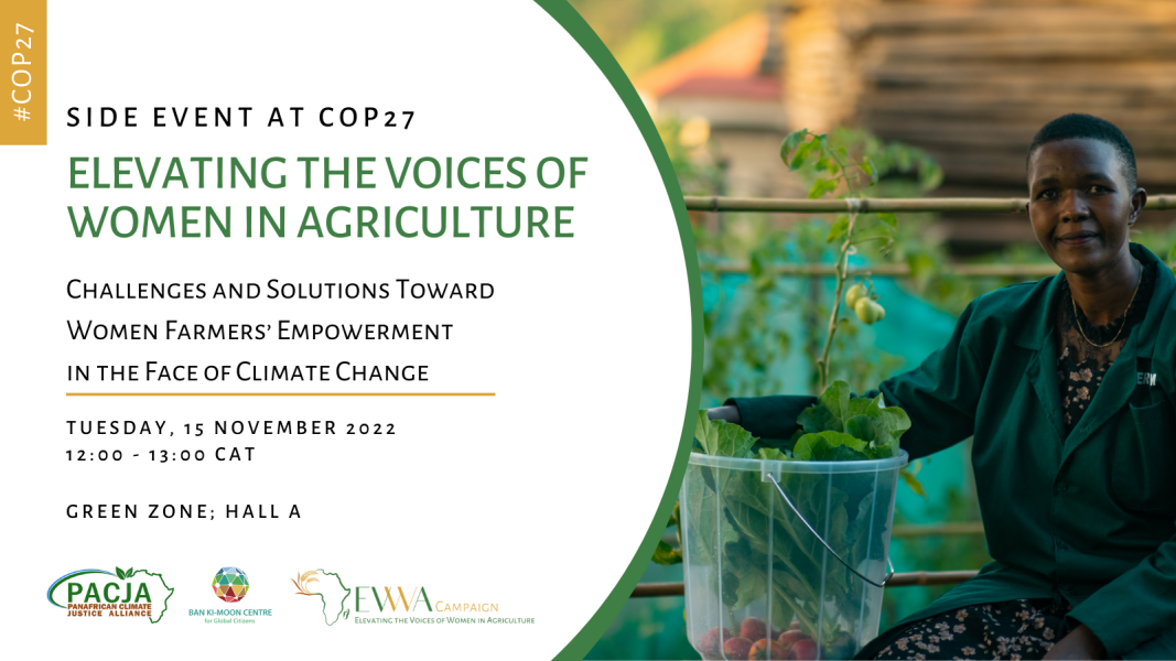 AICCRA @ COP27: Elevating The Voices Of Women In Agriculture ...